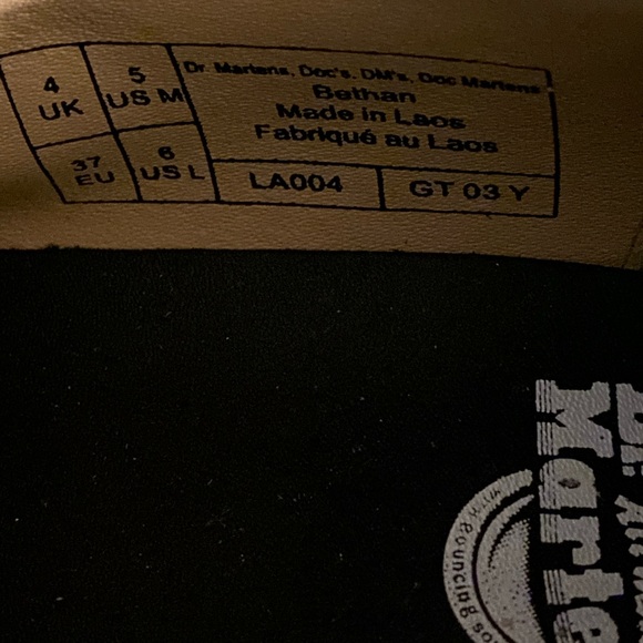 Dr. Marten Bethan T-Bar Platform Shoe - Picture 10 of 12